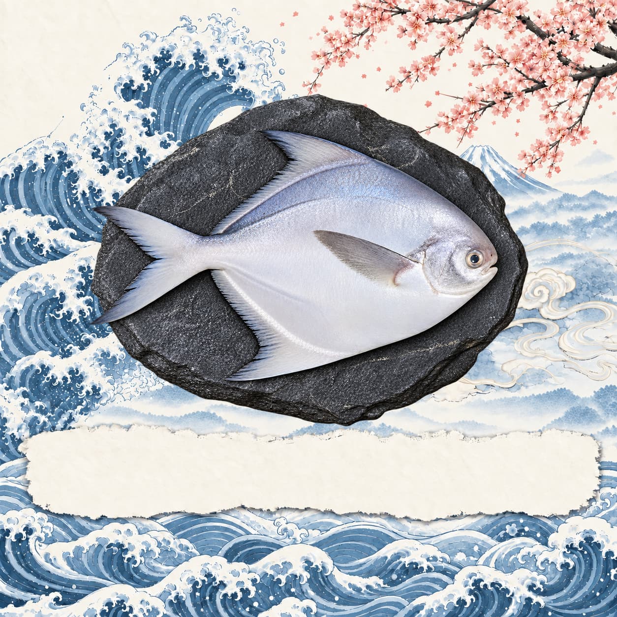 White Pomfret, 白鯧