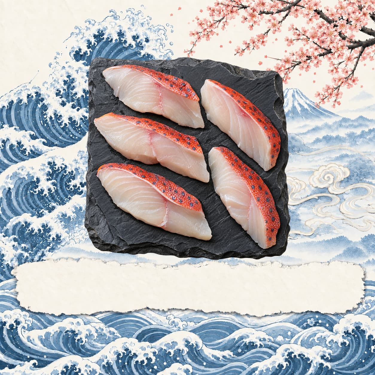 Red Grouper Slices, 紅石斑魚片