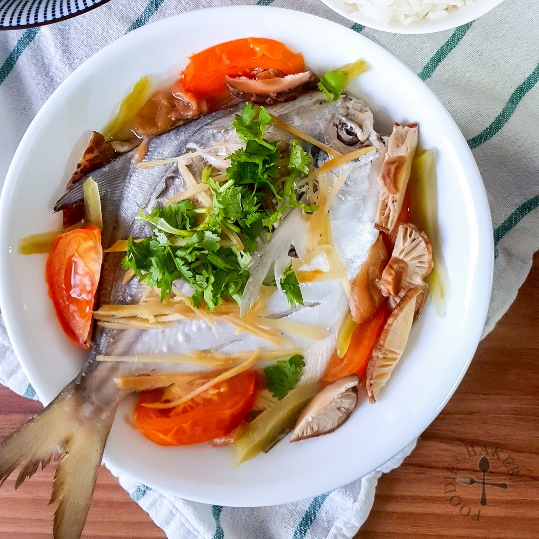 Steamed Chinese Pomfret