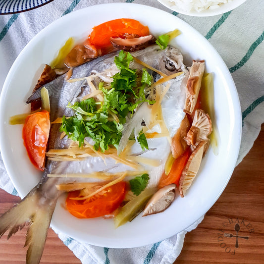 Steamed Chinese Pomfret